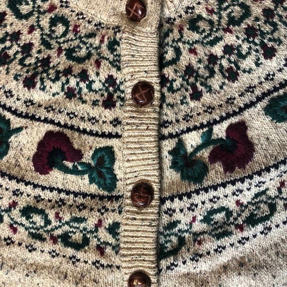 Northern Reflections Sweaters - Vintage Northern Reflections Wool Blend Cardi